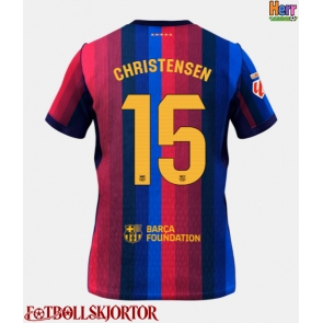 Barcelona Andreas Christensen #15 Hemmatröja 2026-27 Kortärmad